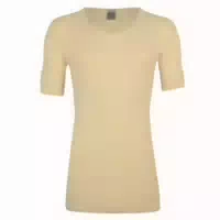 Wobera Angora Herrenunterhemd mit Flauschigem Rückenteil und 1 2 Arm
