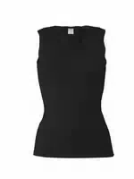 Wobera Angora Kuscheliges Damenunterhemd ohne Arm und 50% Angora