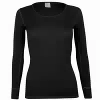 Wobera Angora Kuscheliges Damenunterhemd mit Langem Arm und 50% Angora