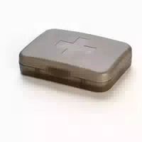 Wöchentliche Pillendose Tragbarer Organizer 6 Fächer Täglich 1 st