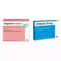 Magnerot Classic N Tabletten Zinkorot 25 mg Tabletten