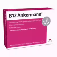 B12 Ankermann 1 000 Μg Tabletten 100 St