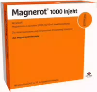 Magnerot 1000 Injekt Ampullen 10x10 ml Ampullen