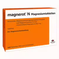 Magnerot N Magnesiumtabletten 100 St Tabletten