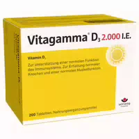 Vitagamma D3 2 000 I E Vitamin D3 Nem 100 Tabletten