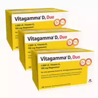 Vitagamma D3 Duo 1 000 Dreierpack 3x100 st