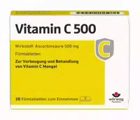 Vitamin C 500 Filmtabletten 20 st Filmtabletten