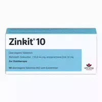 Zinkit 10 20 St Überzogene Tabletten