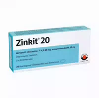 Zinkit 20 100 St Überzogene Tabletten