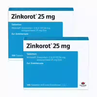 Zinkorot 25 Mg Tabletten Doppelpack 2x100 St