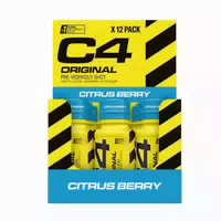 C4 Energy Shot 12x60ml Citrus Berry