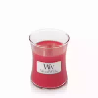 Woodwick Kerzen In Sanduhrform Medium Hourglass Crimson Berries