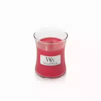 Woodwick Kerzen in Sanduhrform Mini Hourglass Crimson Berries