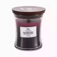 Woodwick Kerzen in Sanduhrform Medium Hourglass Crimson Berries