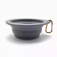 Faltbarer Reisenapf The Solo Bowl Grey Woofstuff