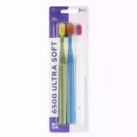 Woom 6500 Ultrasoft Zahnbürste 3er Pack
