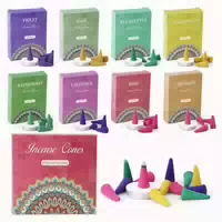 Räucherkegel Set 120st Gemischte Düfte Räucherkerze Aromathe 1 st