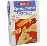 Fingerverband Spezialpflaster 2x12 Cm 10 St Pflaster