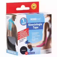 Kinesiologie Tape 5 Cmx5 M Schwarz 1 St