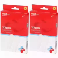 Wundpflasterstrips Sensitiv, 2 Größen Je 10 Stück