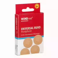 Wundpflaster 2,5 Cm Rund Transparent