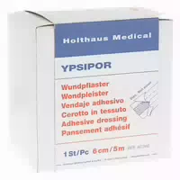 Wundpflaster Ypsipor Vlies 6 Cmx5 m 1 st