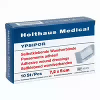 Wundverband Ypsipor Steril 5x7,2 cm 10 st Verband