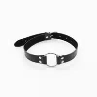Metal O Ring Gag With Pu Strap 1 St