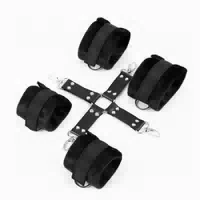 Gratiana Fur Hogtie Restraints Set 1 St
