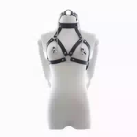 Melda Harness, Bondage Strap Bra, Collar,gag 1 St