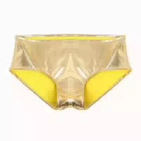 M Open Bottom Sexy Briefs, Enamel Spandex 1 St