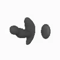 Diamond Anal Plug aus Metall S 1 st