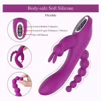 Triple Places Rabbit Vibrator