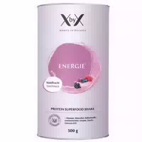 Xbyx Energie Waldfrucht – Vegan Protein Pulver – All in One Vitalstoffe für Frauen Ab 40 Zuckerfrei