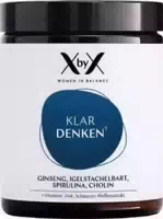 Xbyx Klar Denken – Ginseng Konzentration¹ ² Kapseln – Igelstachelbart Spirulina Frauen
