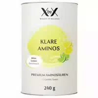 Xbyx Klare Aminos Bitter Lemon – Eaa Pulver Aminosäuren Hochdosiert – 8 Essentielle Aminos Vegan