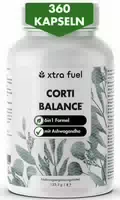 Xtra Fuel Corti Balance Cortisol Nährstoffmix mit Ashwagandha, Rhodiola & Vitamin B6