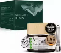 Shilajit Harz Original Himalaya Shilajit mit 58% Fulvinsäure & Huminsäure Nature Spring