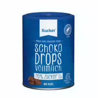Schokodrops Vollmilch mit Finnischem Xylit 200g