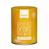 Weiße Schokodrops mit Finnischem Xylit 200g