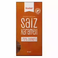 Vollmilch Xylit Schokolade Salz Karamell 80g