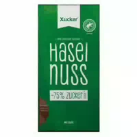 Xylit Schokolade Vollmilch Mit Haselnuss 80g