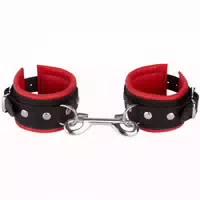 Xx Dreamstoys Xx Dreamstoys Enge Leder Handmanschetten Rot Rot