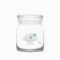 Yankee Candle Baby Powder Signatur Kerze Medium 368 g 1,185 kg