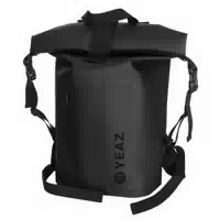 Yeaz Stockholm Wasserfester Rucksack Schwarzes Logo