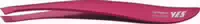 Yes Solingen Pinzette Schräg Rot Metallic 9 cm 1 stk