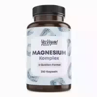 Magnesium Komplex 250 Kapseln 5 Quellen Magnesium Bisglycinat Citrat Glycinat Oxid Malat Vegan