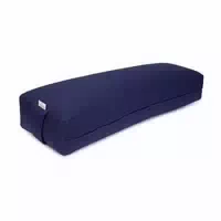 Yogabox Pranayama Kissen Basic Dunkelblau 70 X 20 X 10,0 cm