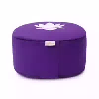 Yogabox Yogakissen Oval Lotus Stick Basic Lila 28 X 23 X 13,0 cm