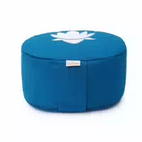 Yogabox Yogakissen Oval Lotus Stick Basic Petrol 28 X 23 X 13,0 cm